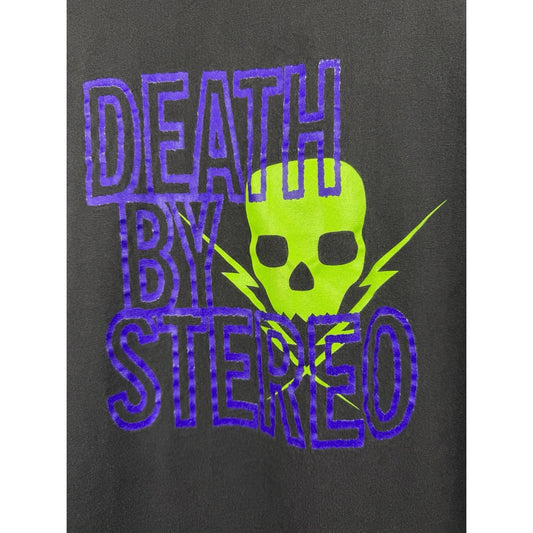Vintage 2002 Death By Stereo Southern California Hardcore Fader Hanes XL 23x28