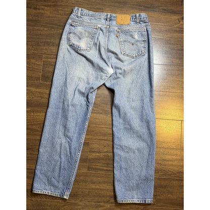 Vintage 90s Levi’s Orange Tab 505 Jeans Mens 36x30 Medium Wash Cozy Worn
