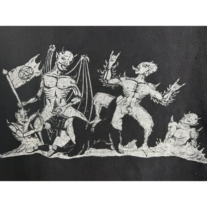 Vintage 1999 Necrophobic The Third Antichrist Swedish Black Death Metal XL 23x27