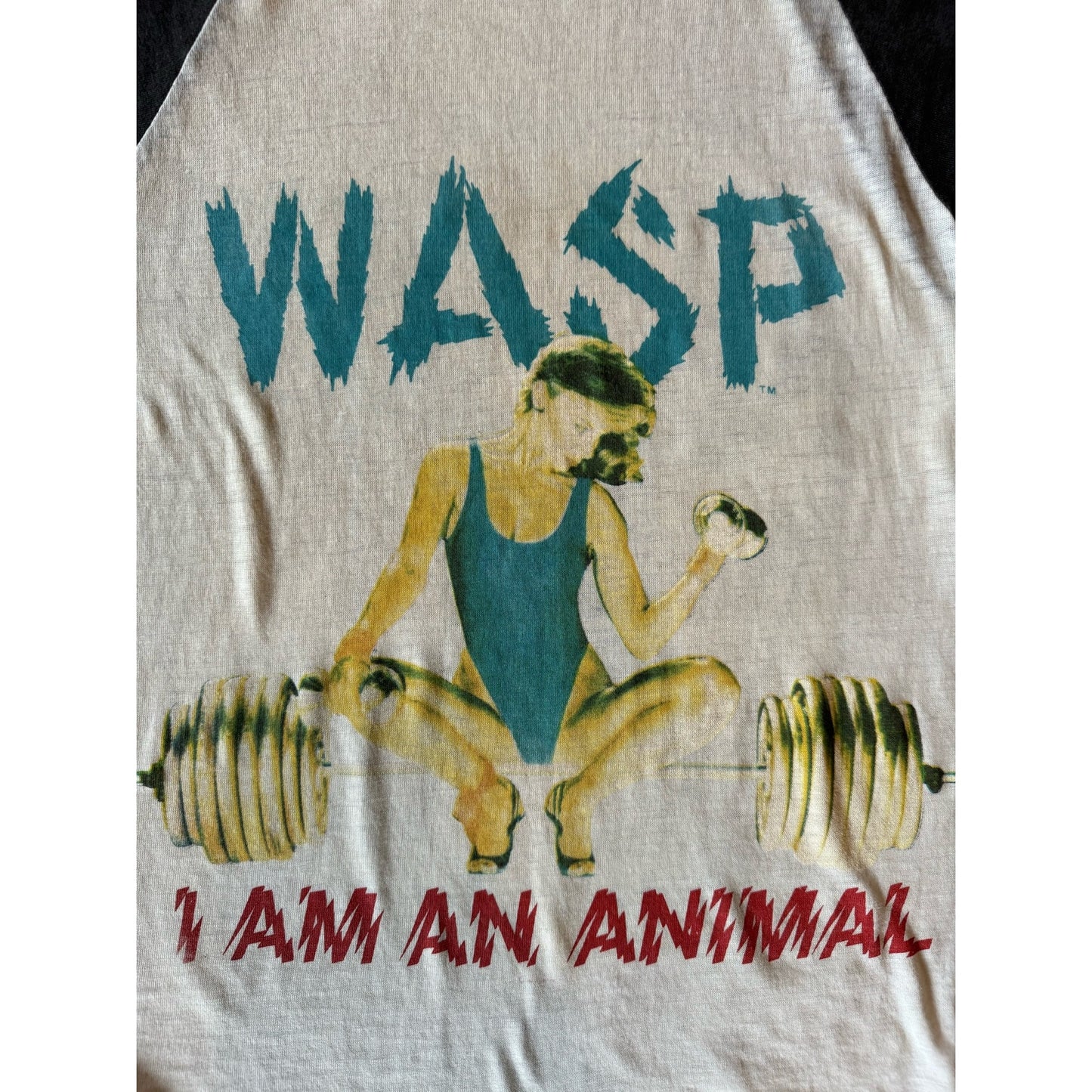 Vintage WASP Inside the Electric Circus RARE shirt size XS (1986)