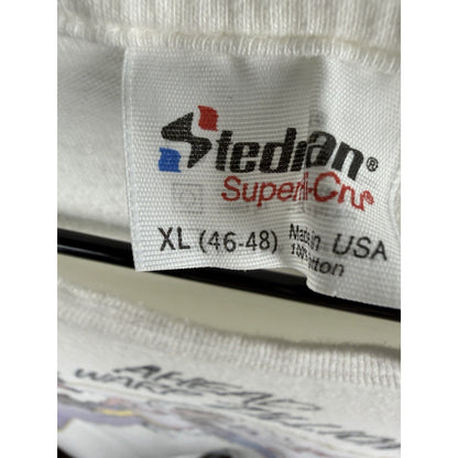 Vintage 1986 Bloom County Ahead Warp Zillion Cartoon Tee Single Stitch XL 23x30