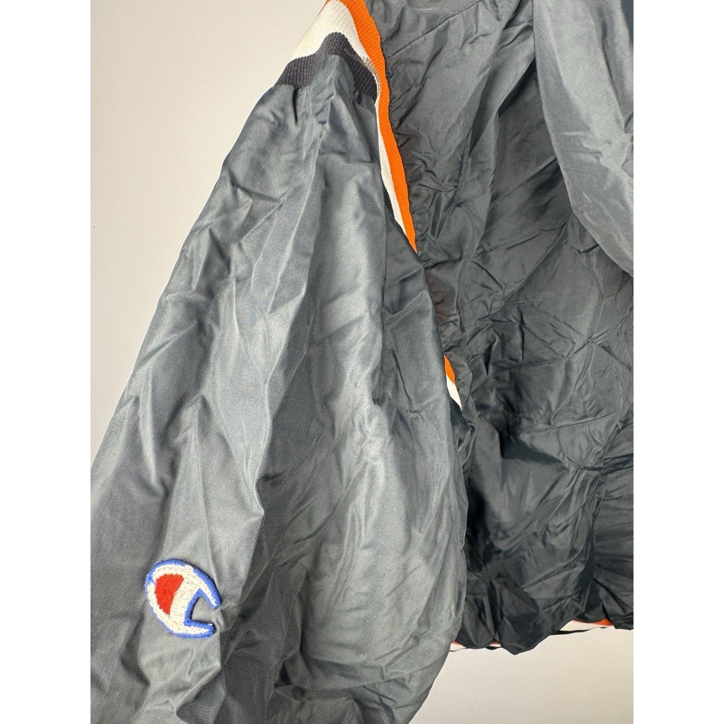 True Vintage 70s 80s Champion Windbreaker Track Jacket USA Made Medium 21x26