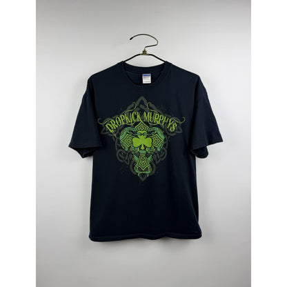 Vintage 2006 Dropkick Murphys Band Shirt Massachusetts Celtic Punk Rock XL 24x29