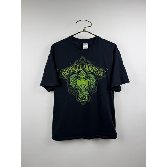 Vintage 2006 Dropkick Murphys Band Shirt Massachusetts Celtic Punk Rock XL 24x29