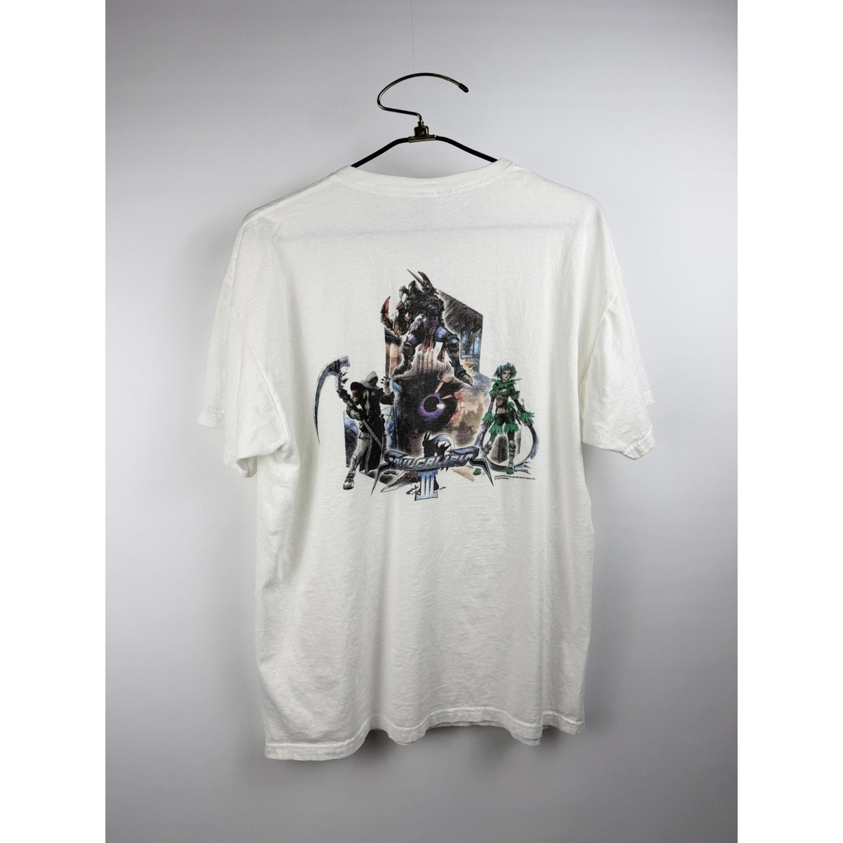 Vintage 2005 Namco Soul Calibur III promo tee, double sided, XL