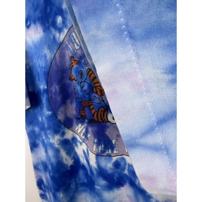 Vintage 90’s Grateful Dead Calvin and Hobbes Not Fade Away Tie Dye Tee XL 24x29