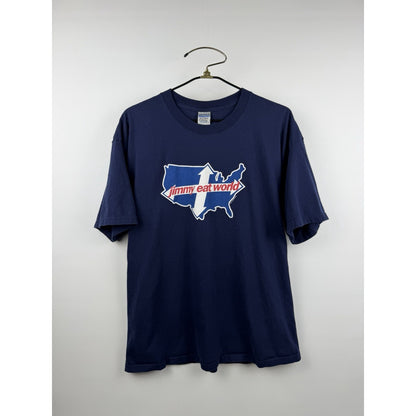 Vintage 2001 Jimmy Eat World Bleed American album promo tee, XL