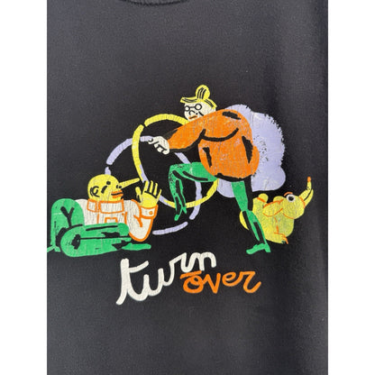 Rare Turnover Band Shirt Run For Cover Records Virginia Beach Emo Large 20.5x26