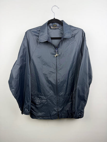 80s Duckster navy windbreaker, Time to Waste upcycle