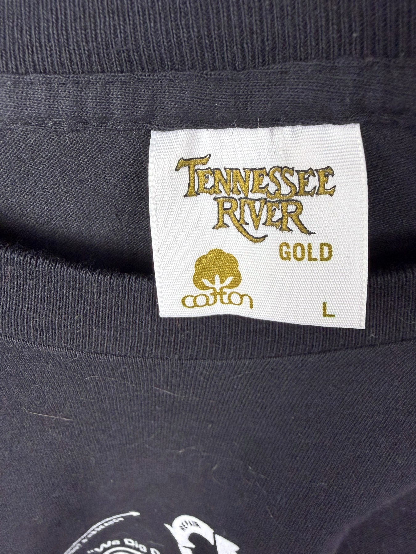 Black Time to Waste long sleeve tee — detail