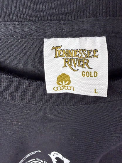 Black Time to Waste long sleeve tee — detail