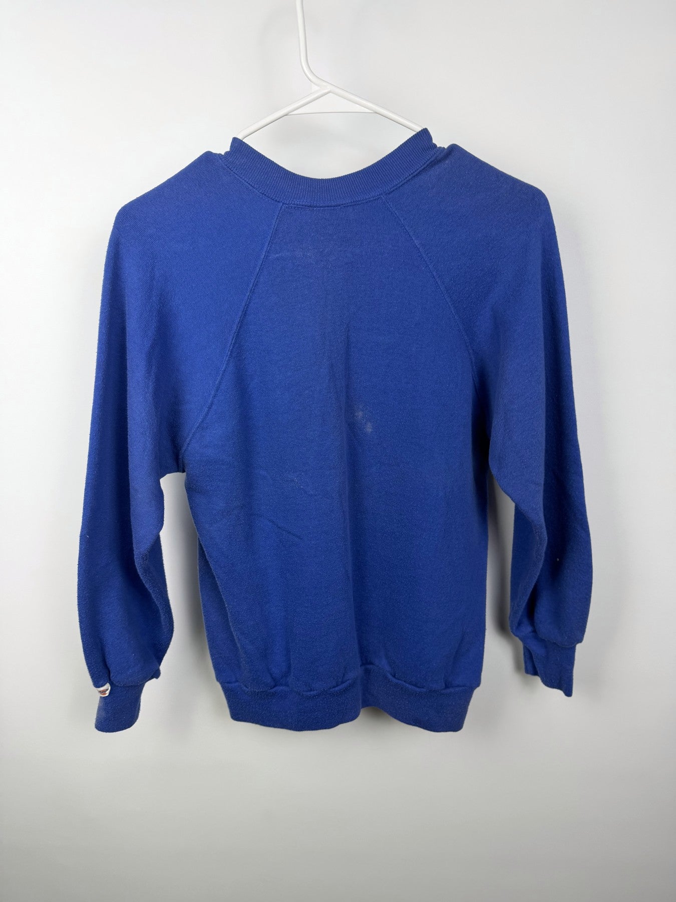 Blue Dickies bleached Time to Waste sweatshirt — detail