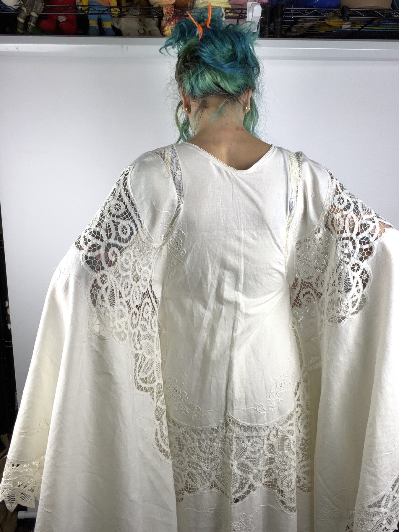 Handmade angel goddess maxi kaftan by Time to Waste — view 3