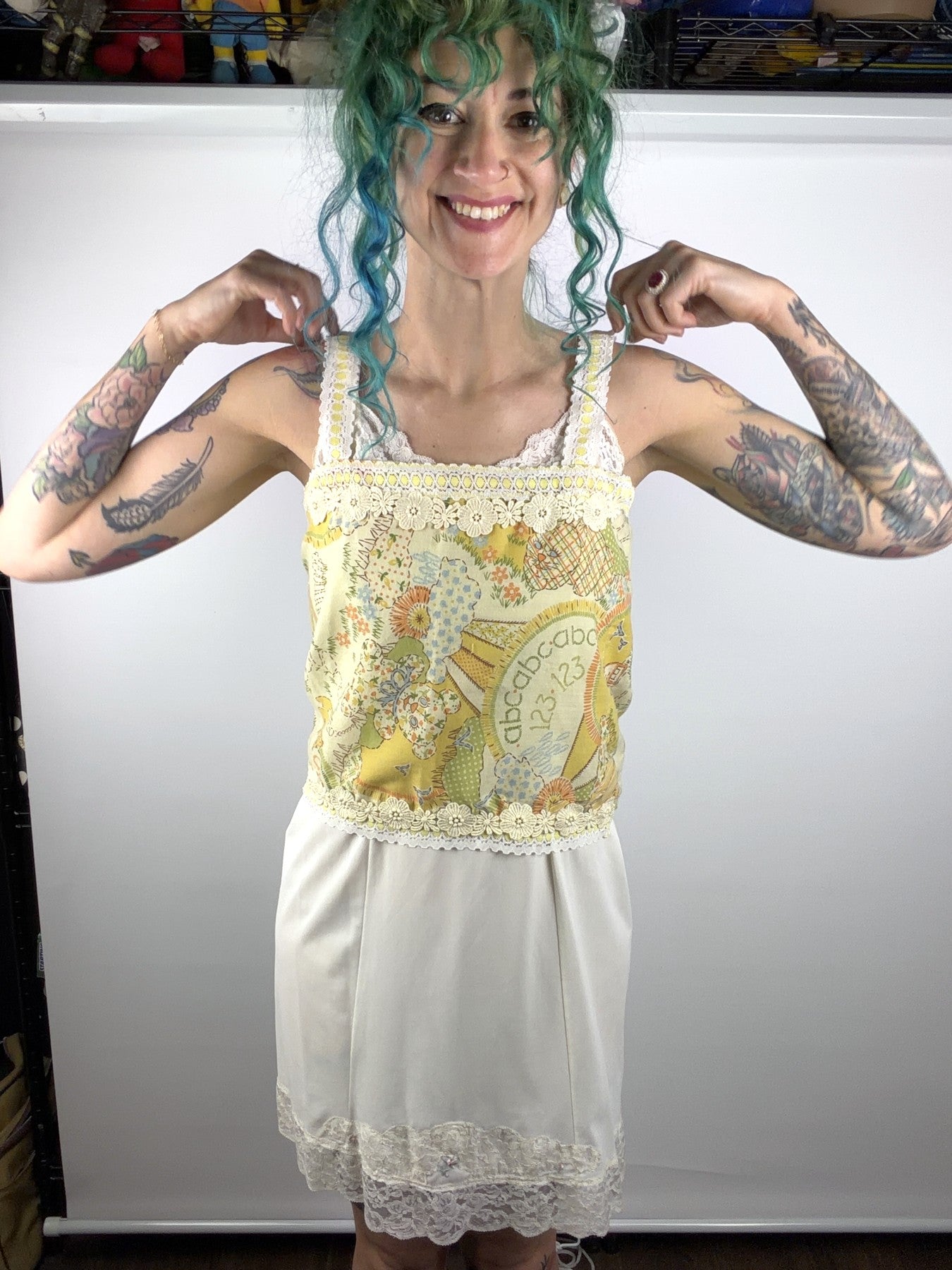 Handmade ducky baby crop tank by Time to Waste
