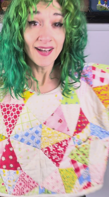 Quilted and Wilted Top (OSFM)