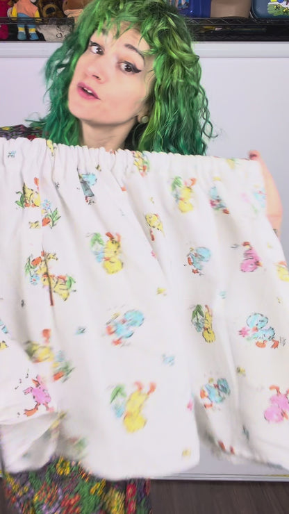 Ducky Fleece Skirt (XS–L)