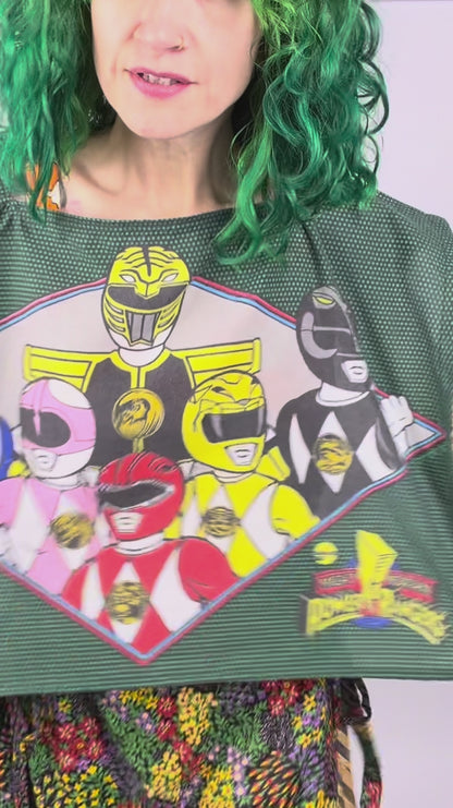 Power Rangers Wrap Top (OSFM)