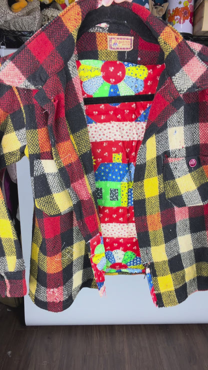 Patch Didn't Quite Work, button up: Youth Large / Adult small