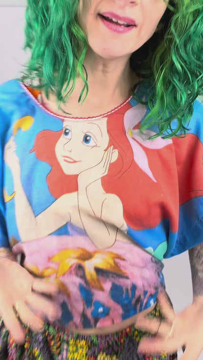 Little Mermaid Wrap Top (OSFM)