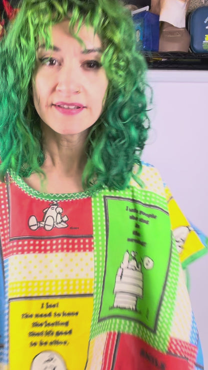 Square Snoopy Wrap Top, Fancy (OSFM)