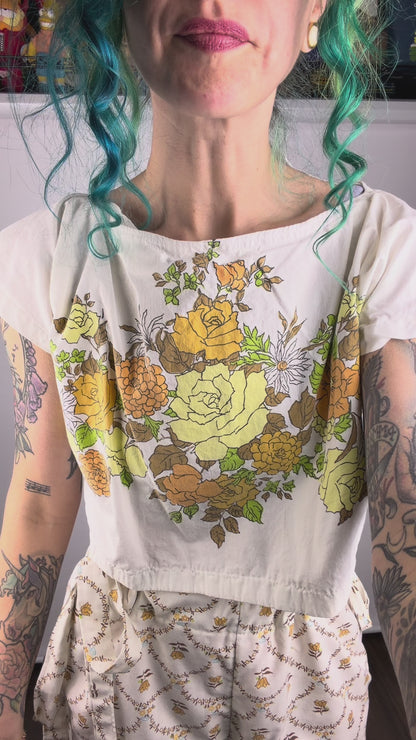 "Tupperware Vibes" Pants & Top Set (S/M)