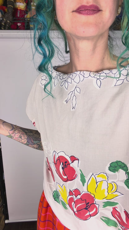 Tablecloth Top (XS–M)