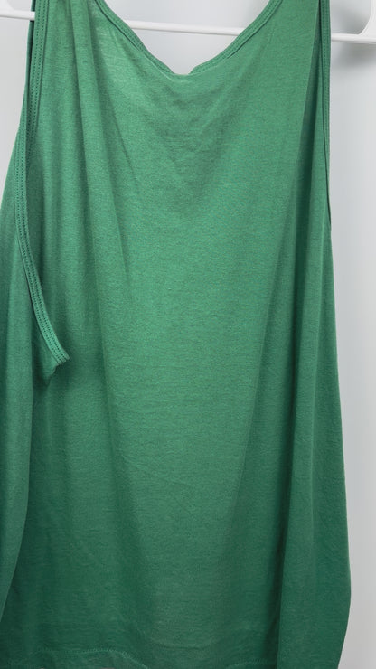 Time to Waste Tank Top, Green (XXXL)